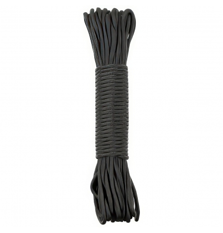 Fallschirmleine schwarz 100 FT Nylon