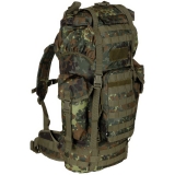 BW Muharebe Sırt Çantası MOLLE 65 l alüminyum çubuk flecktarn