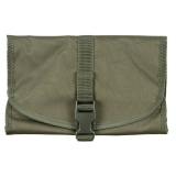 Trousse de toilette olive enroulable