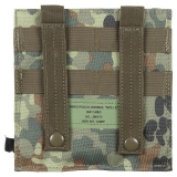 Magazine Pouch double "MOLLE" flecktarn