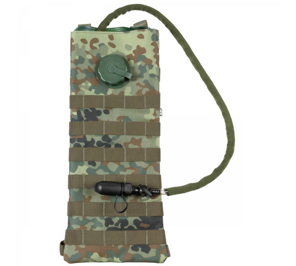 Trinksystem "MOLLE" 2,5 l mit TPU-Beutel flecktarn