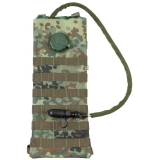 Trinksystem "MOLLE" 2,5 l mit TPU-Beutel flecktarn