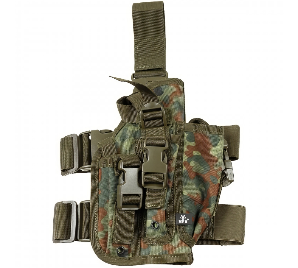 Leg Holster flecktarn right