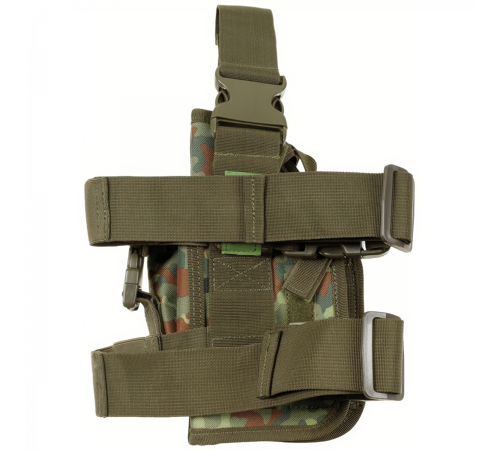 Leg Holster flecktarn right