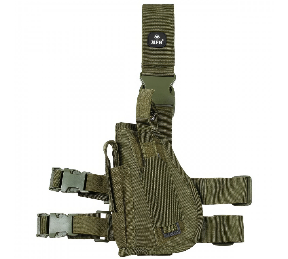 Leg Holster left OD green