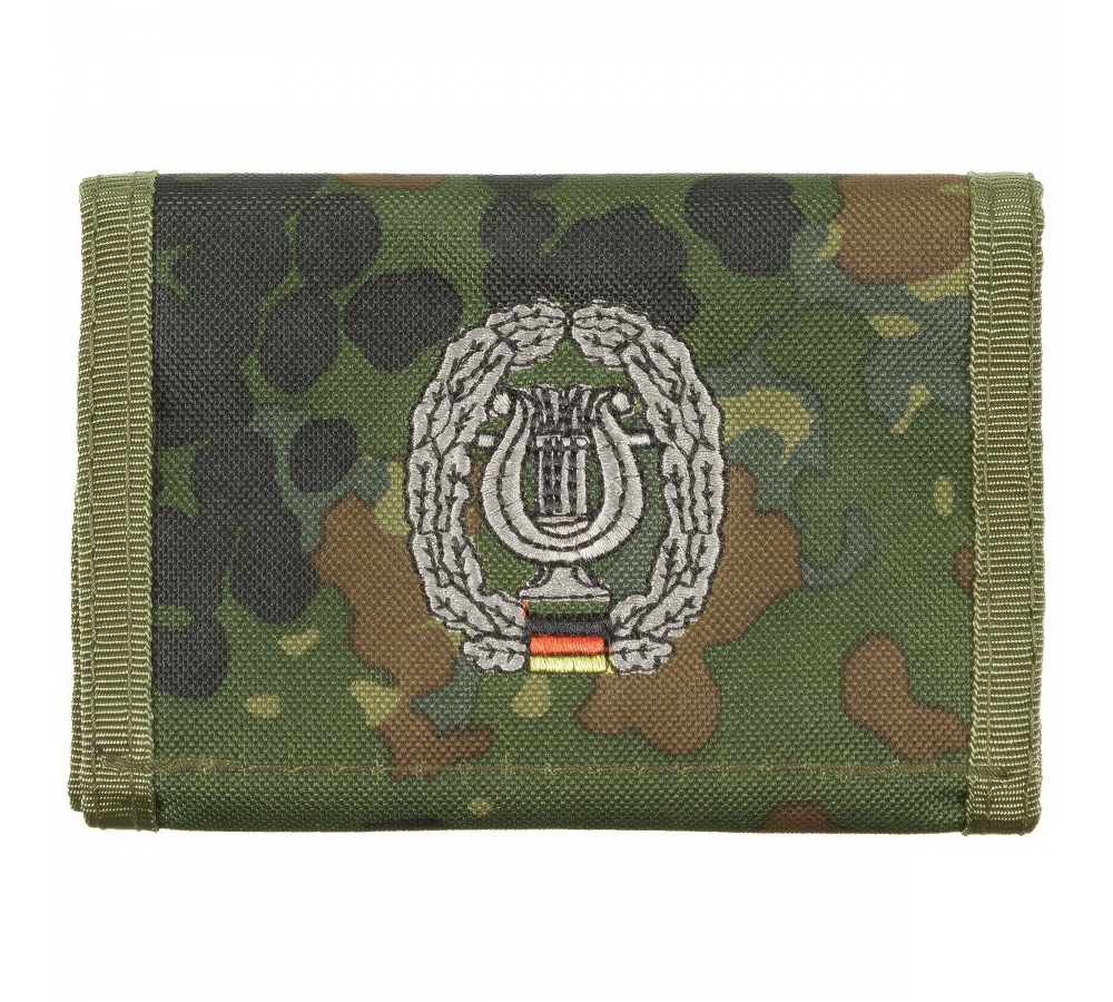 BW Geldbörse flecktarn "Musikkorps"