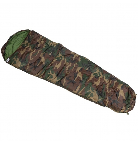 Mumienschlafsack woodland 2-lagige Füllung