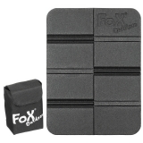 Thermal Seat Pad foldable with Molle pouch black
