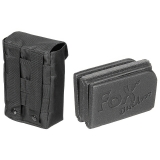 Thermal Seat Pad foldable with Molle pouch black