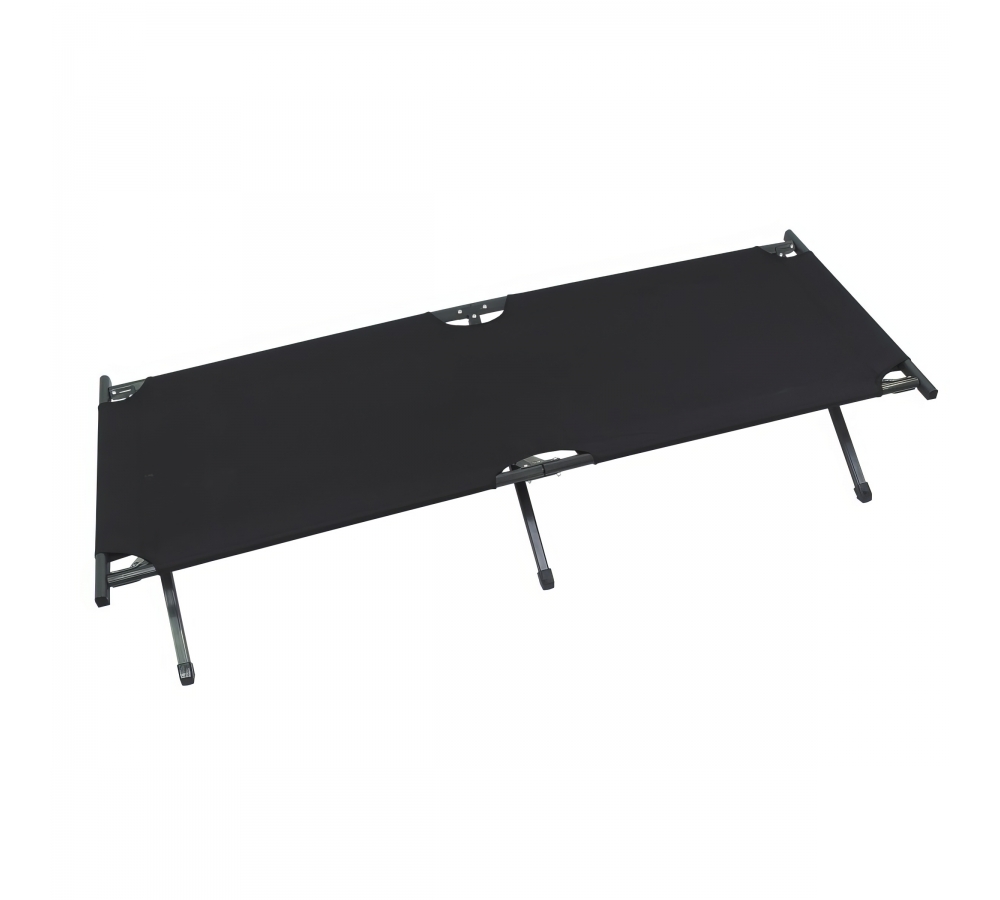 US Feldbett Alu schwarz