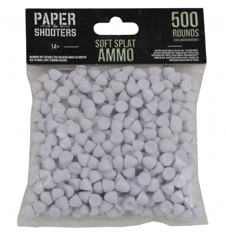 PAPER SHOOTERS Munition 500 Stück