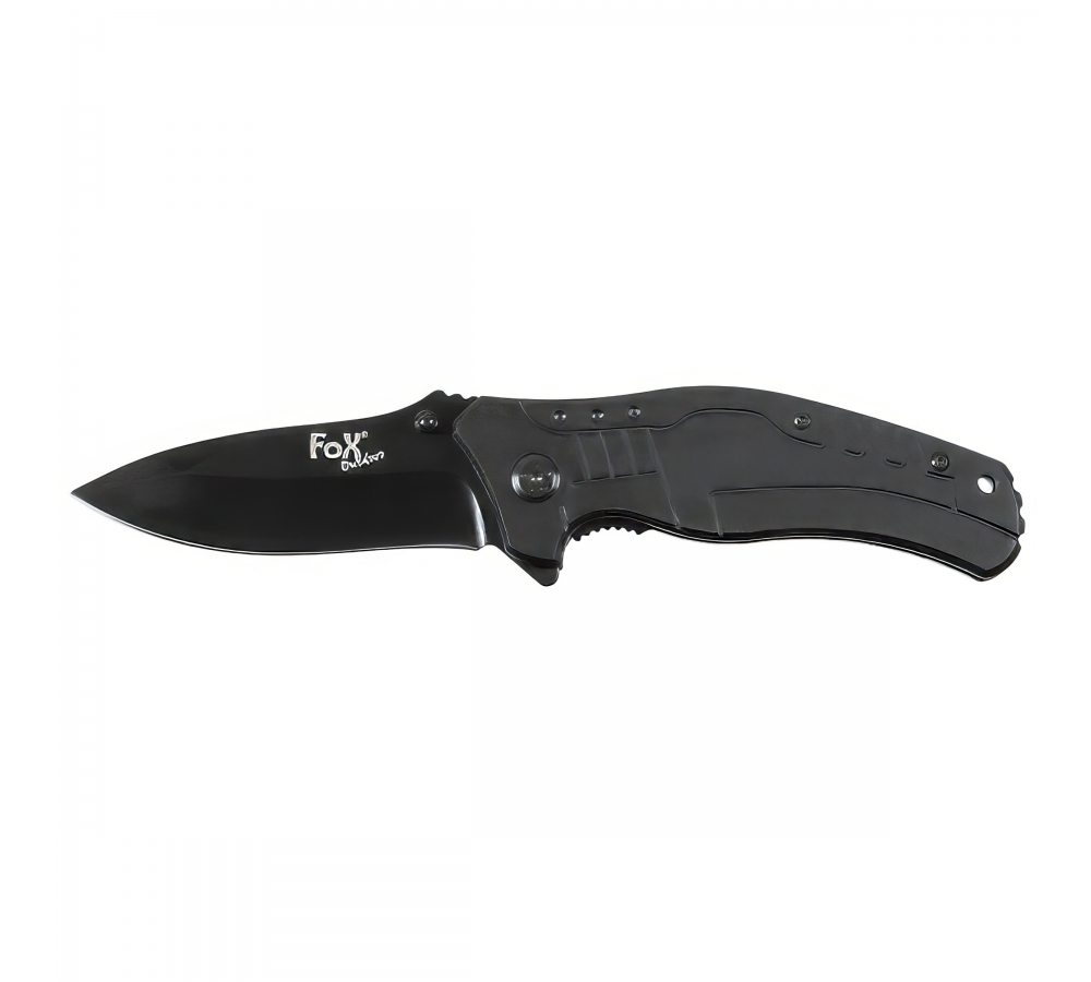 Klappmesser "Urban Black", Metallgriff – FoxOutdoor