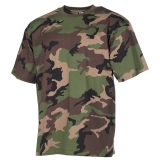 US T-Shirt halbarm M 97 SK tarn 170 g/m²