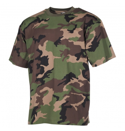 US T-Shirt halbarm M 97 SK tarn 170 g/m²