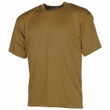 T-Shirt "Tactical" halbarm coyote tan