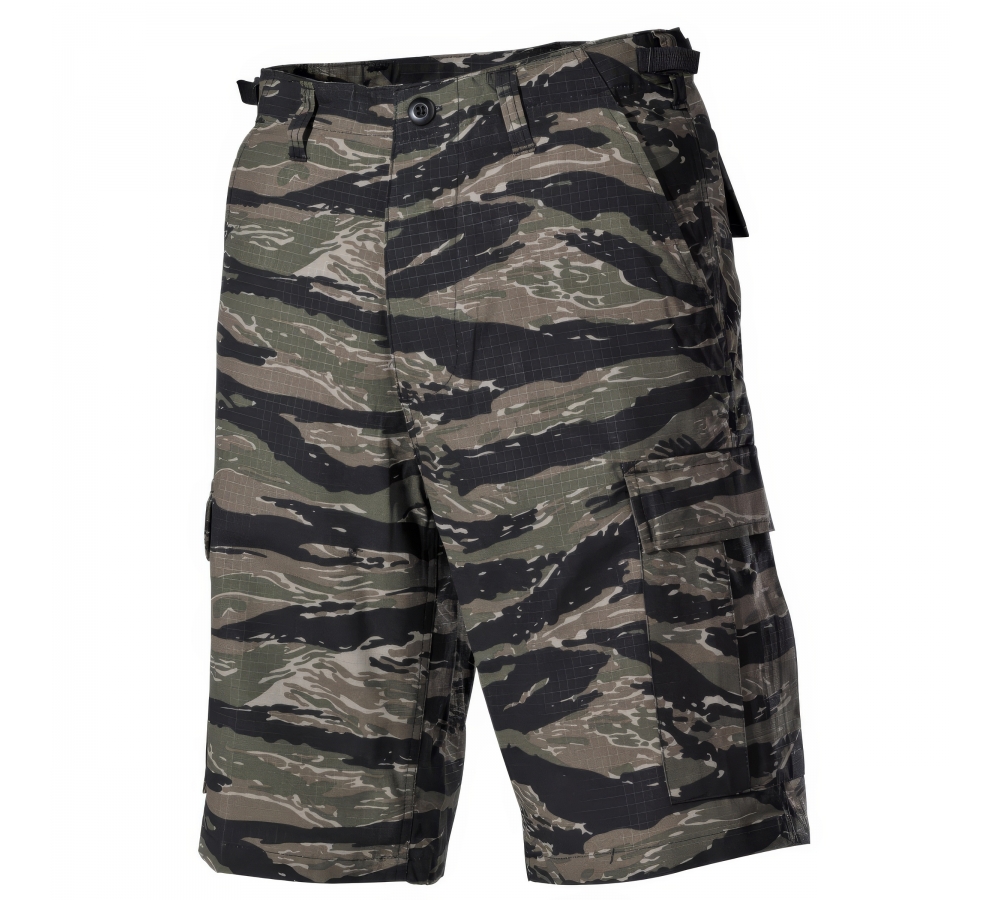Bermudas BDU Rip Stop motif tigre