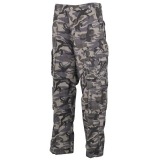 Cargohose "Defense" combat- camo PT vintage trash wash