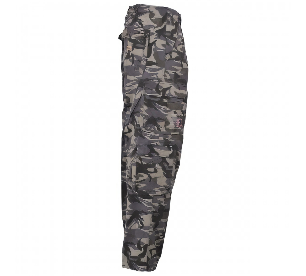 Cargohose "Defense" combat- camo PT vintage trash wash