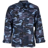 US BDU Feldjacke skyblue