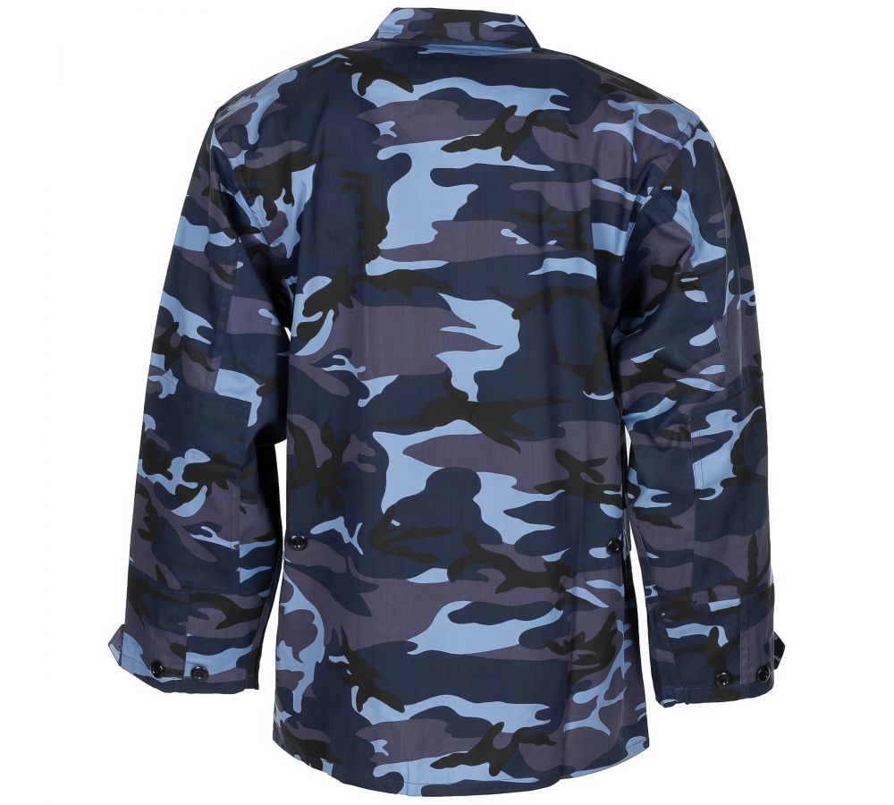 US BDU Feldjacke skyblue