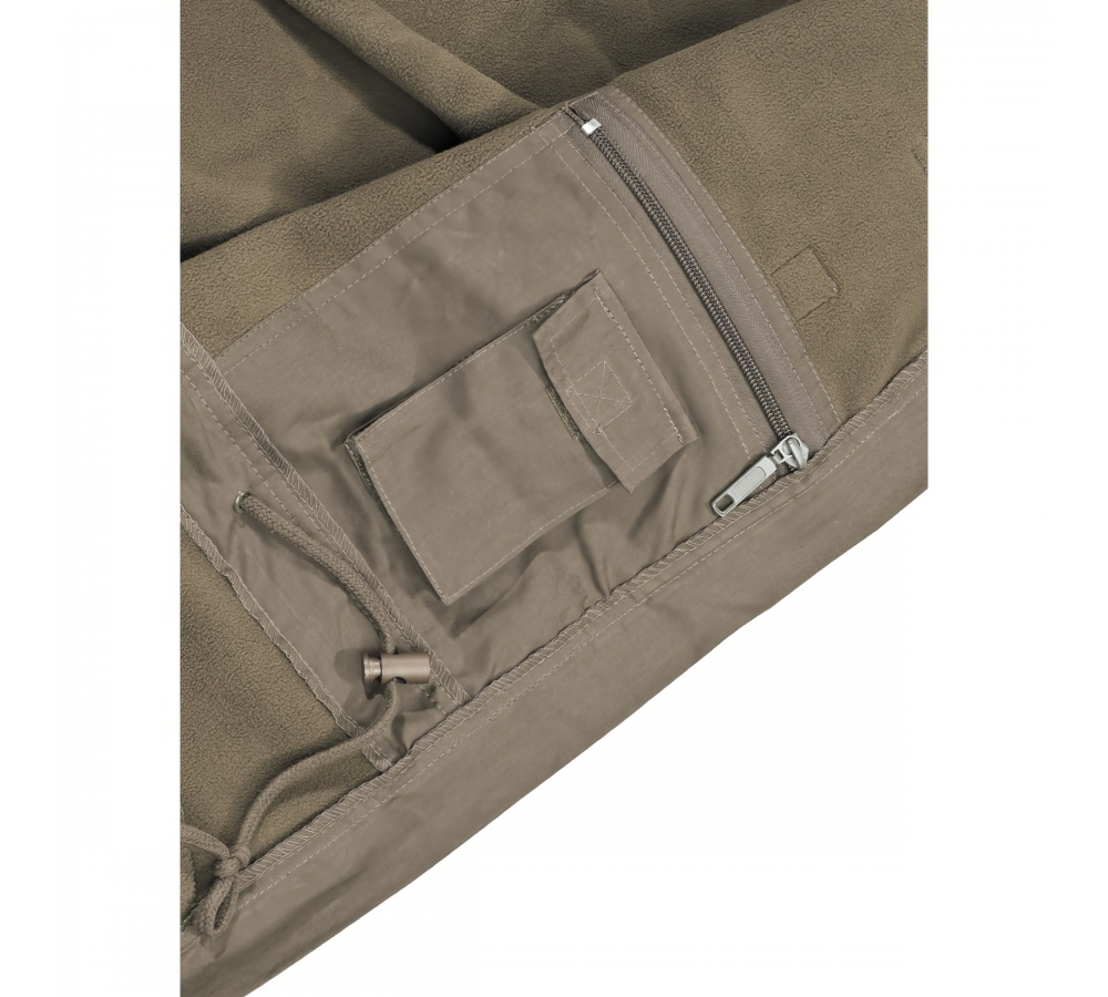 Chaqueta de forro polar Alpin verde OD