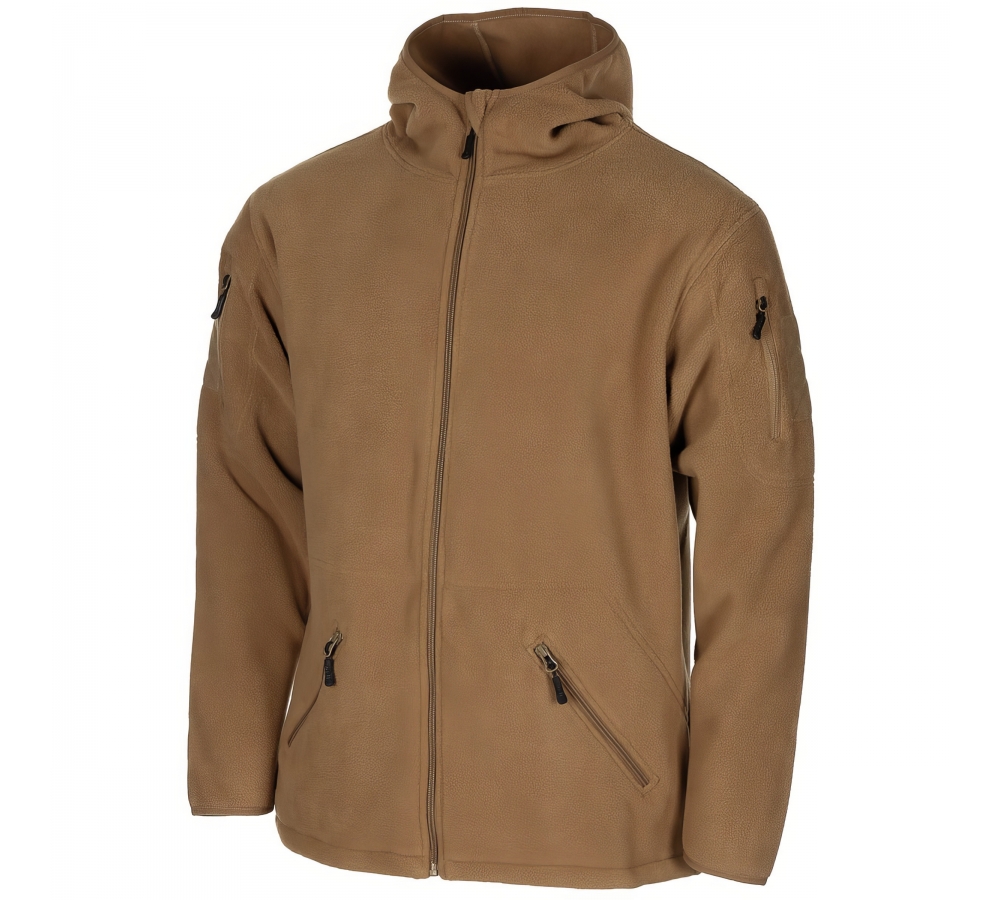 Veste en polaire Tactical coyote tan
