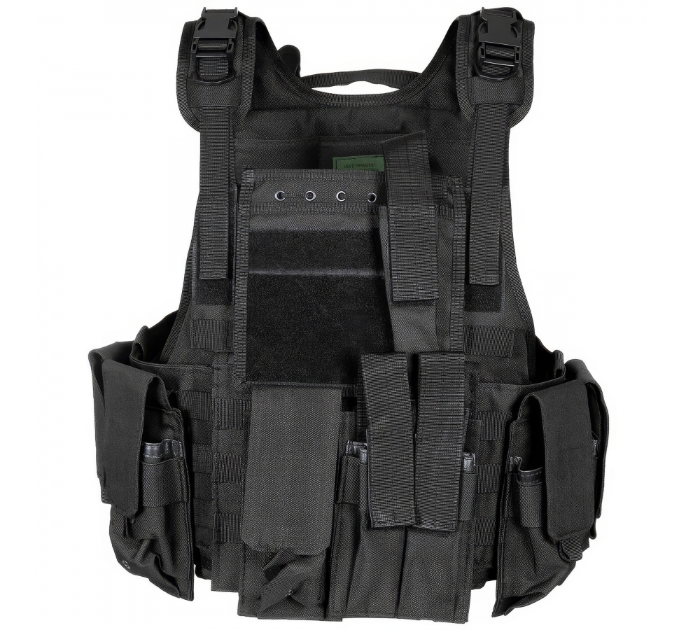 Weste "Ranger" div. Taschen schwarz