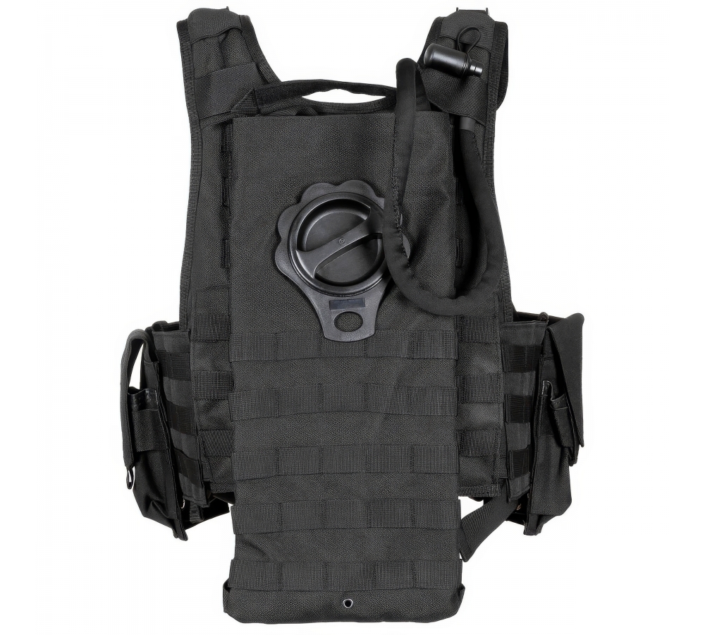 Weste "Ranger" div. Taschen schwarz