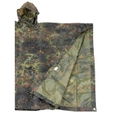 Poncho Rip Stop flecktarn ca. 144 x 223 cm