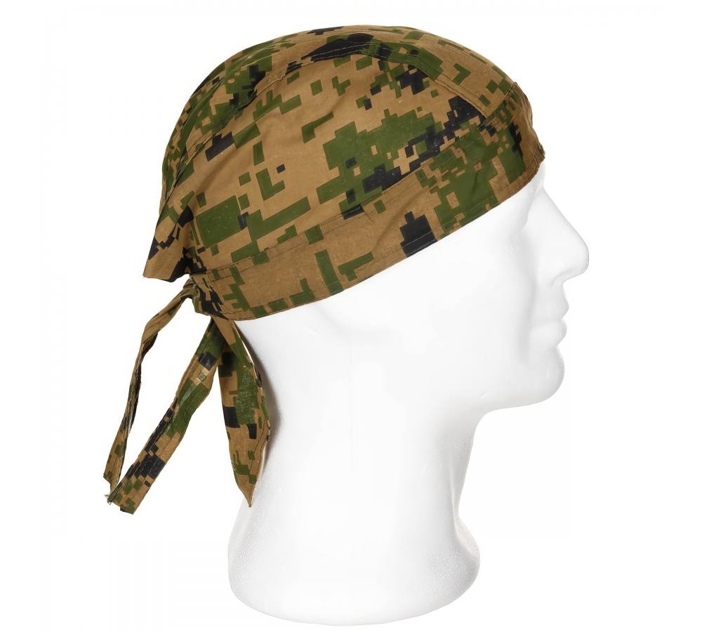 Headwrap digital woodland