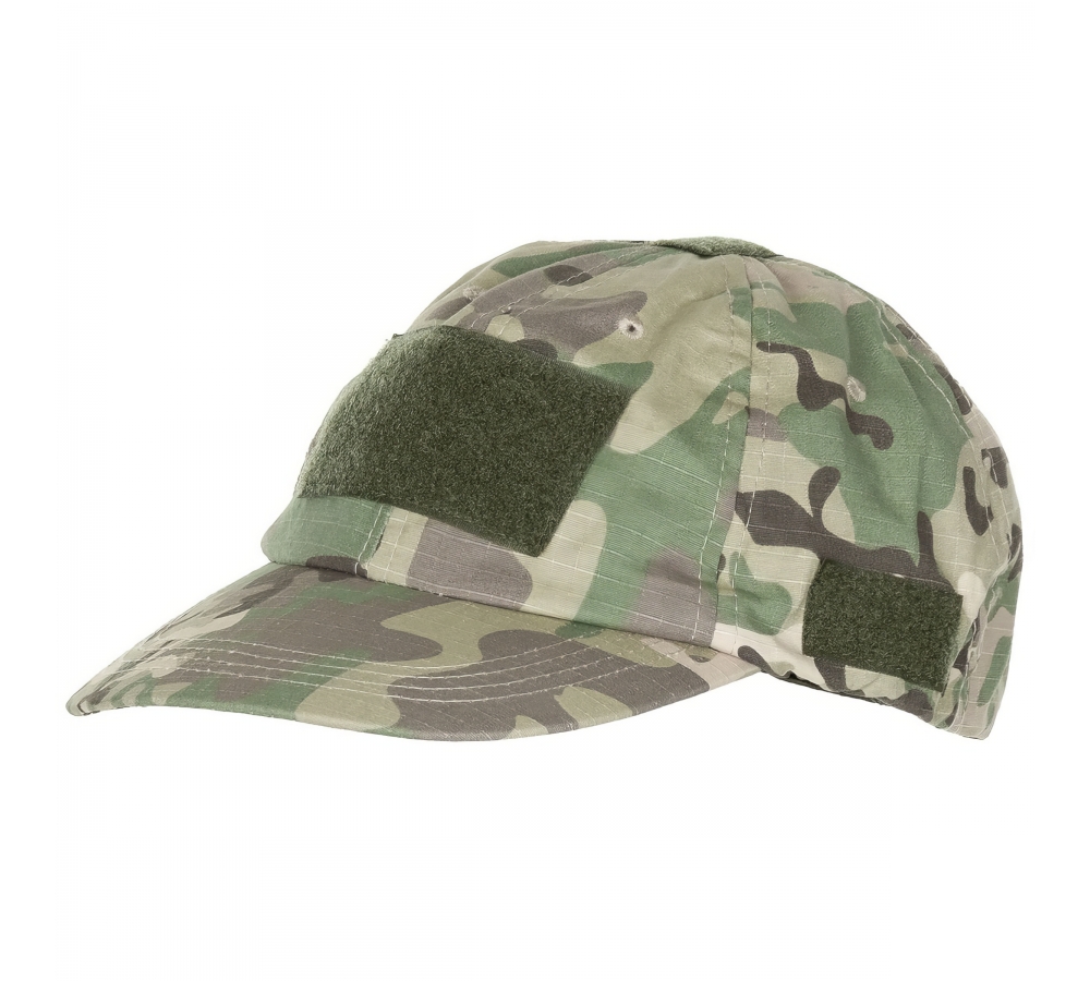Einsatz-Cap mit Klett operation-camo