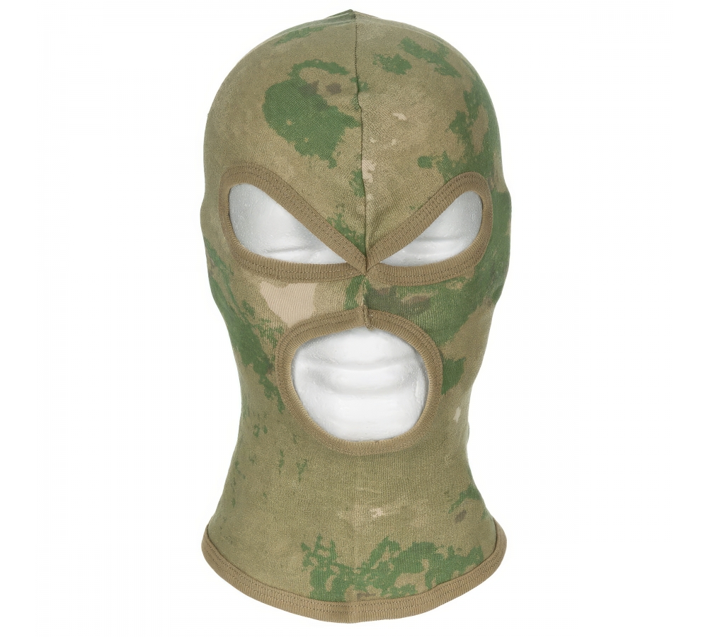 Balaclava 3-Loch dünn HDT-camo FG 100 % Baumw.