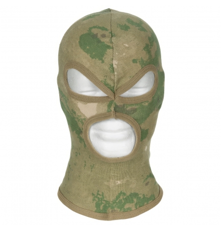Balaclava 3-Loch dünn HDT-camo FG 100 % Baumw.