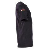 BW Tropenunterhemd schwarz Klett Nationalitätsabzeichen