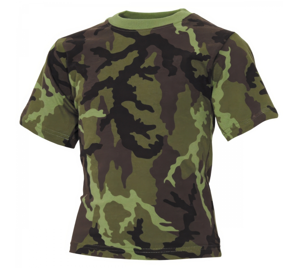 Kinder T-Shirt M 95 CZ tarn halbarm 170 g/m²