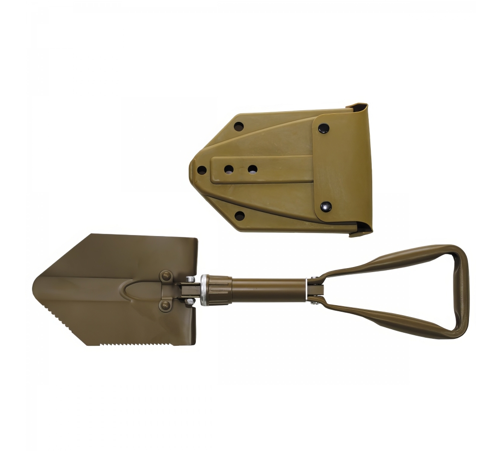 BW Folding Spade 3-part coyote tan