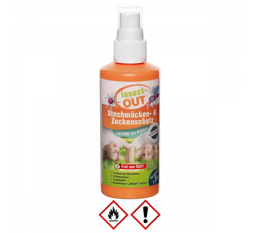 Insect-OUT 100 ml Kinder Stechmücken-Zeckenschutz +G
