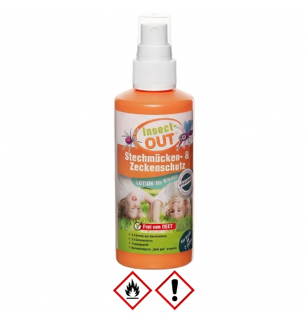 Insect-OUT 100 ml Kinder Stechmücken-Zeckenschutz +G