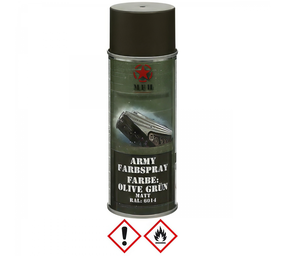 Army Farbspray OLIV GRÜN matt 400 ml