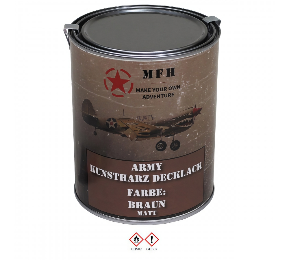 Army Lack BRAUN matt Dose 1 l