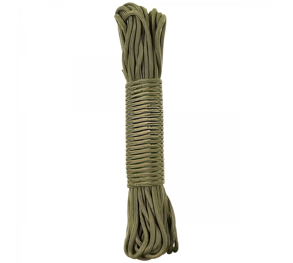Fallschirmleine oliv 100 FT Nylon