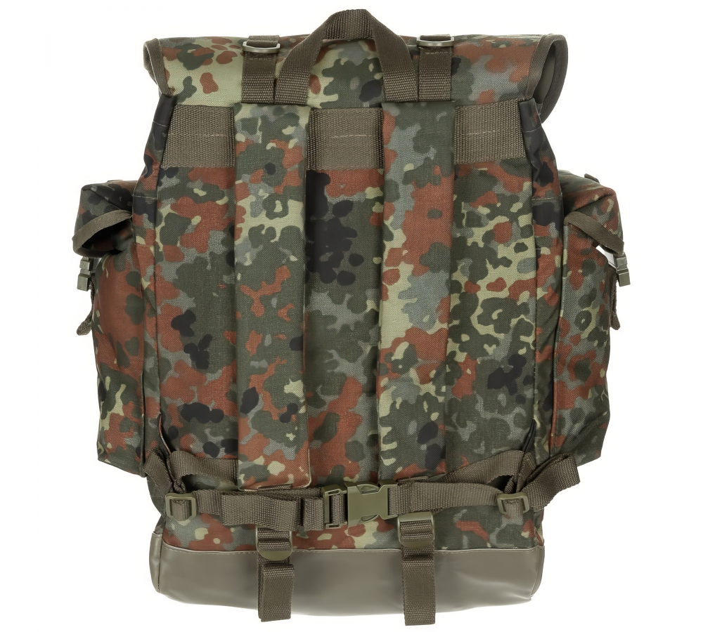 BW Dağcı Sırt Çantası, Flecktarn, 30 l, yeniden üretim, MFH