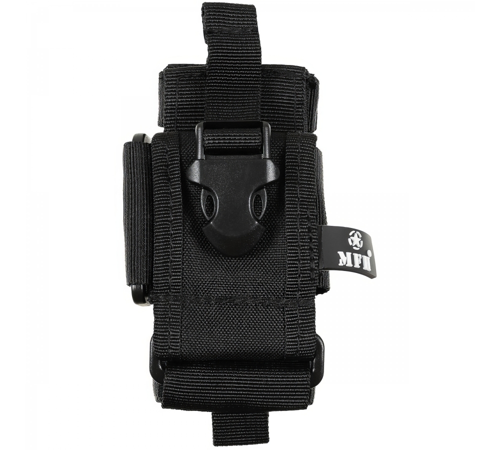 Mobile Phone Holder "MOLLE" black adjustable
