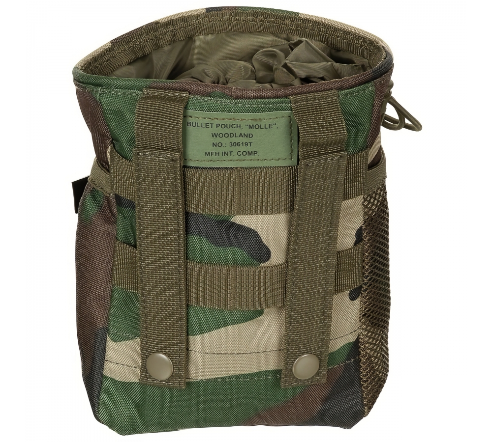 Dump Pouch MOLLE mimetico woodland
