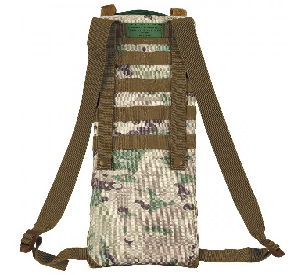 Trinksystem "MOLLE" 2,5 l mit TPU-Beutel operation-camo