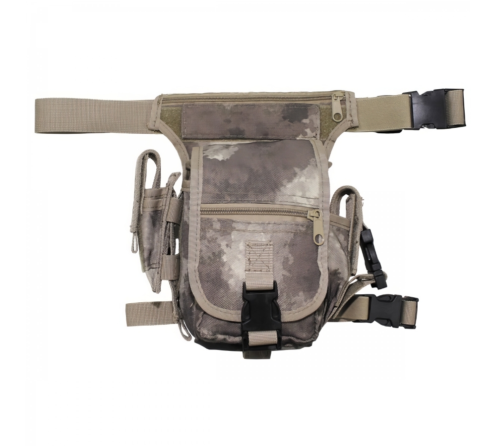 Brašna na bok HDT-camo s upevněním na nohu a pásek