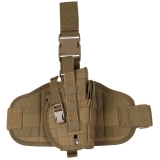 Pistolenbeinholster "MOLLE" rechts coyote tan