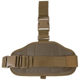 Pistolenbeinholster "MOLLE" rechts coyote tan