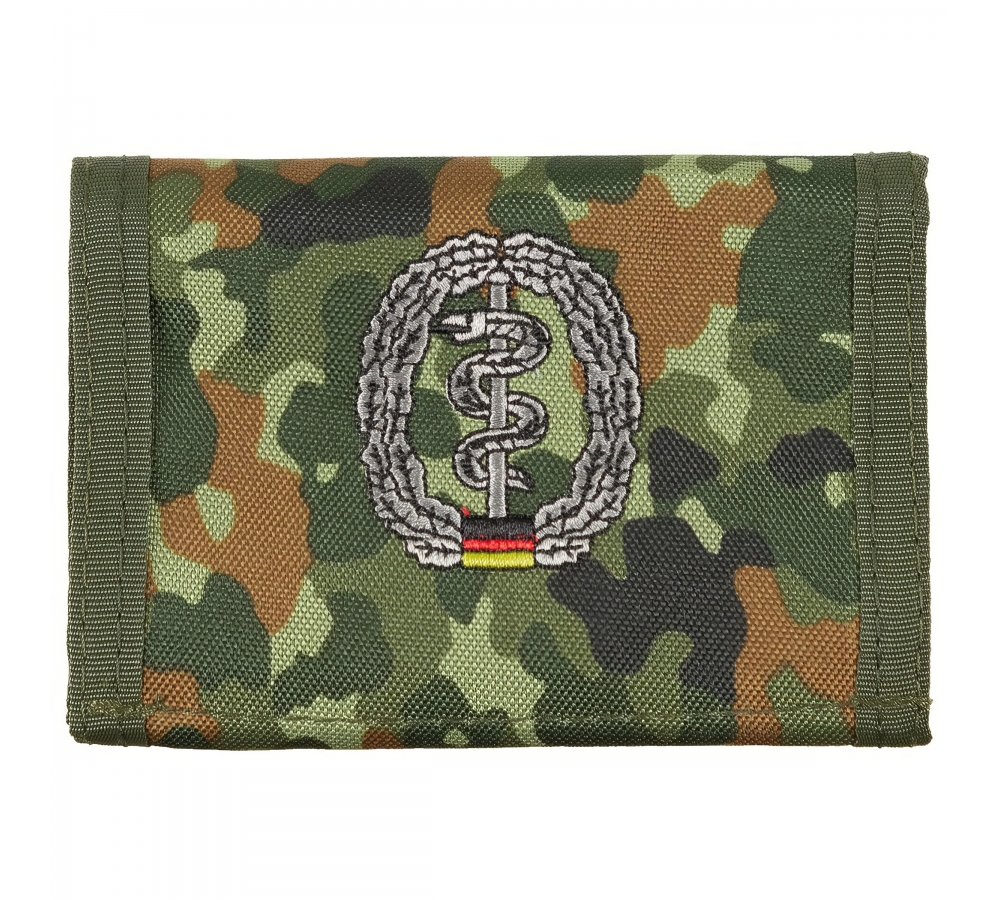BW Cüzdan flecktarn Sağlık Görevlisi