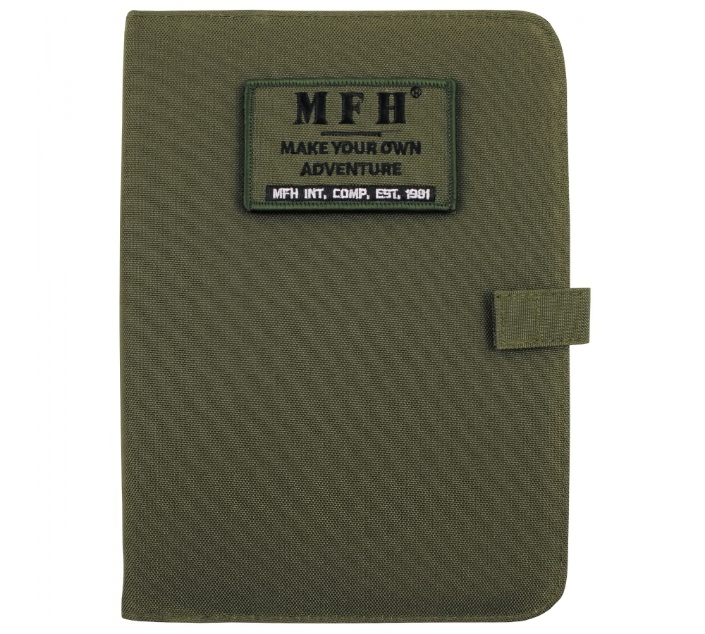 Planner "A5", with Velcro Panel, olive, MFH